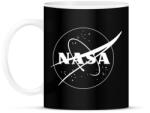printfashion Fehér Nasa logo - Bögre - Fekete (4249064)
