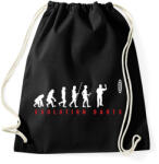 printfashion Darts Evolúció - Sportzsák, Tornazsák - Fekete (2391306)