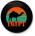 printfashion EGYPT - Kitűző, hűtőmágnes - Fekete (10368359)