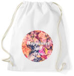 printfashion HAPPINESS - Sportzsák, Tornazsák - Fehér (282160)