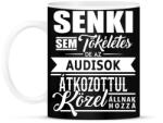 printfashion Az Audisok tökéletesek! - Bögre - Fekete (7048414)