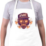 printfashion Cool Apex - Kötény - Fehér (4909874)