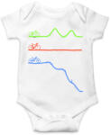 printfashion kerékpáros élet - Baba Body - Fehér (15931905)