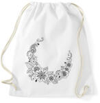 printfashion Indiai nyakék2 - Sportzsák, Tornazsák - Fehér (6575889)