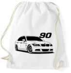 printfashion Bmw E90 - Sportzsák, Tornazsák - Fehér (14791155)