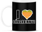 printfashion I Love Sárgadinnye - Bögre - Fekete (16366933)