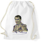 printfashion Bonaparte Napoleon színes - Sportzsák, Tornazsák - Fehér (11389927)