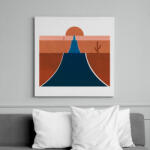 printfashion Sivatag 4 - Vászonkép - Fehér (6637699)