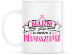 printfashion Bulizni jöttem - Csapat (black) - Bögre - Fehér (7263089)