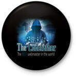 printfashion THE CODEFATHER - Kitűző, hűtőmágnes - Fekete (3102471)