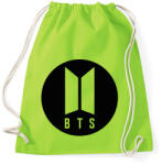 printfashion BTS - Sportzsák, Tornazsák - Limezöld (5797780)