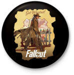 printfashion Fall out The Ghoul - Kitűző, hűtőmágnes - Fekete (16368666)