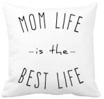 printfashion mom life is best life - Párnahuzat, Díszpárnahuzat - Fehér (6975047)