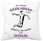 printfashion Ne vitatkozz kézilabdás lánnyal - Párnahuzat, Díszpárnahuzat - Fehér (7157809)