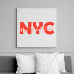 printfashion nyc - Vászonkép - Fehér (6636128)
