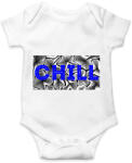 printfashion Kék CHILL - Baba Body - Fehér (13894419)