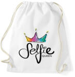 printfashion Szelfi királynő - Sportzsák, Tornazsák - Fehér (1051284)