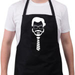 printfashion Lacasa de Papel / El professor / white - Kötény - Fekete (6204551)
