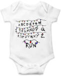 printfashion RUN Stranger Things - Baba Body - Fehér (1805997)