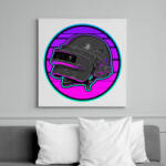 printfashion PUBG sisak - Vászonkép - Fehér (6623573)