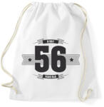 printfashion b-day-56-dark-lightgrey - Sportzsák, Tornazsák - Fehér (513348)