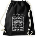 printfashion A legendák júniusban születtek - Sportzsák, Tornazsák - Fekete (7411071)