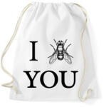 printfashion I ? you - Sportzsák, Tornazsák - Fehér (7034015)