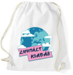 printfashion Limitált kiadás - Föld - Sportzsák, Tornazsák - Fehér (7322970)