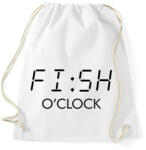 printfashion FISH o'clock - Sportzsák, Tornazsák - Fehér (6281864)