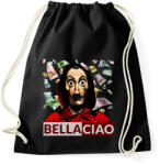 printfashion Bella Ciao - Sportzsák, Tornazsák - Fekete (14783114)