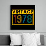 printfashion 1978 - Vászonkép - Fekete (13129354)