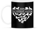 printfashion Tacsifüggő - Bögre - Fekete (4809878)