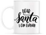 printfashion Dear Santa - Bögre - Fehér (1102877)