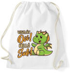 printfashion Helló suli! - Kis sárkány - Sportzsák, Tornazsák - Fehér (13566913)