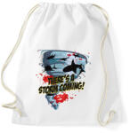 printfashion Shark tornádó - Sportzsák, Tornazsák - Fehér (1199636)