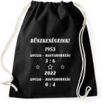 printfashion Anglia - Magyarország fehér - Sportzsák, Tornazsák - Fekete (7309420)