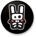 printfashion sims. bunny - Kitűző, hűtőmágnes - Fekete (15478026)