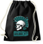 printfashion anarchy blue - Sportzsák, Tornazsák - Fekete (15929914)