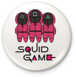 printfashion Squid Game - Nyerd meg az életed - Kitűző, hűtőmágnes - Fehér (5764140)