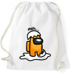 printfashion Among us Gudetama - Sportzsák, Tornazsák - Fehér (3026069)