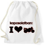 printfashion KAPCSOLATBAN - Sportzsák, Tornazsák - Fehér (2908434)