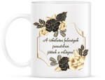 printfashion Tökéletes feleség szülinapja január - Bögre - Fehér (3845521)