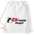 printfashion Én sosem iszom eleget - Sportzsák, Tornazsák - Fehér (1230434)