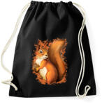 printfashion Mókus - Sportzsák, Tornazsák - Fekete (5999462)