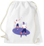 printfashion Tollas - Sportzsák, Tornazsák - Fehér (6351172)