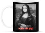 printfashion Mona Lisa 2020 - Bögre - Fekete (2574316)