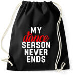 printfashion Tánc szezon - Sportzsák, Tornazsák - Fekete (1231931)