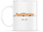 printfashion Fox off - Bögre - Fehér (13673698)