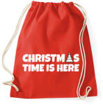 printfashion CHRISTMAS TIME IS HERE - Sportzsák, Tornazsák - Piros (10137684)