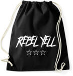 printfashion REBEL YELL 3 - Sportzsák, Tornazsák - Fekete (11350742)
